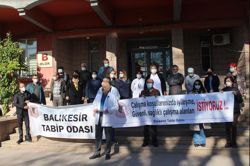 BALIKESIR TABIP ODASI BASIN AÇIKLAMASI 
