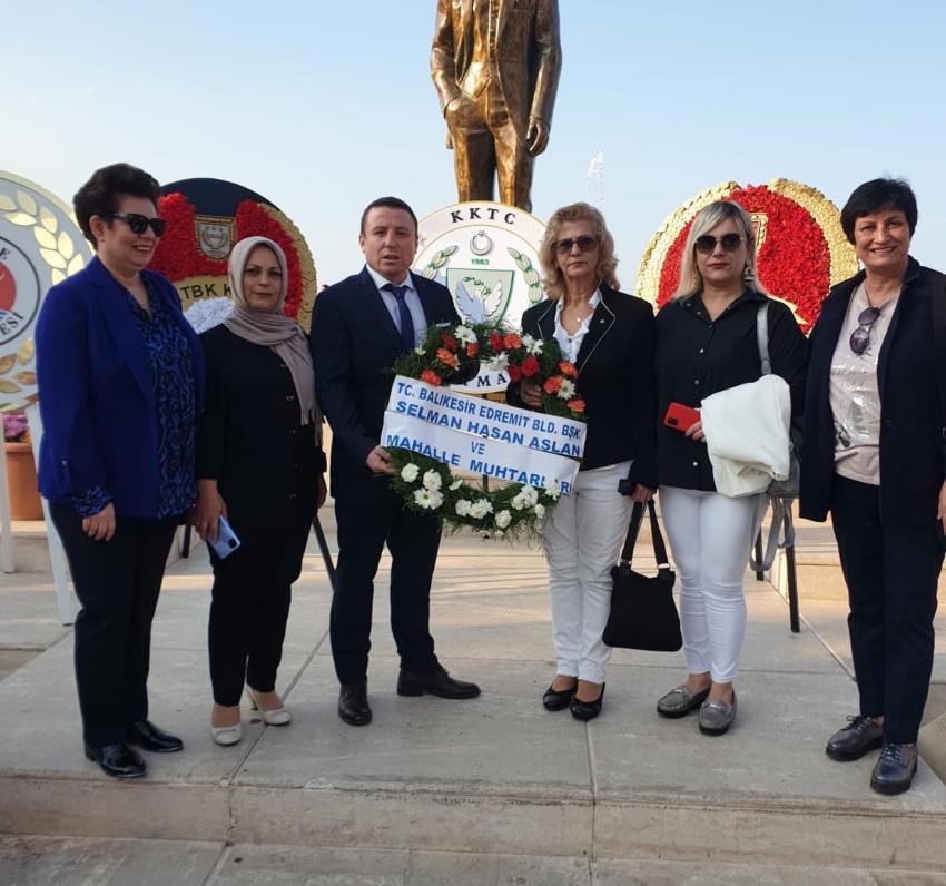 EDREMITLI MUHTARLAR KIBRIS’TA