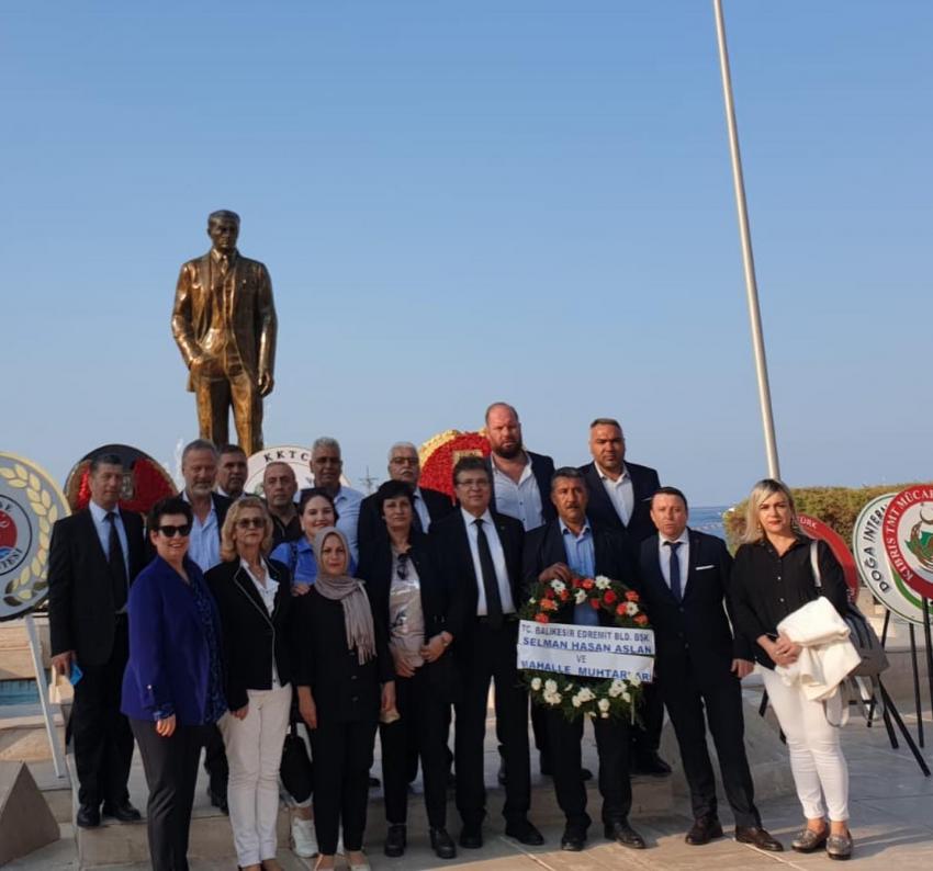 EDREMITLI MUHTARLAR KIBRIS’TA