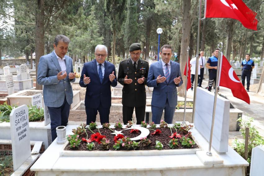 BURHANIYE'DE BAYRAMLAŞMA TÖRENİ YAPILDI