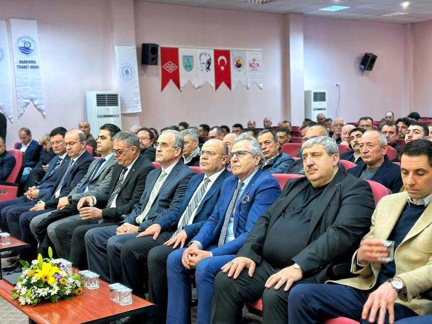 BANDIRMA BELEDİYE BAŞKANI DURSUN MİRZA, ZİRAAT FAKÜLTESİ LANSMANINA KATILDI