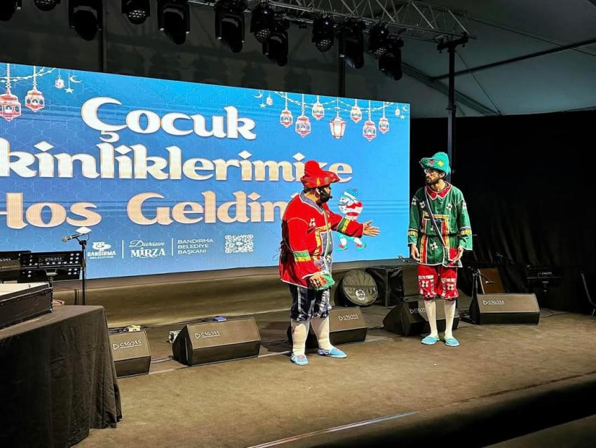 Bandırma Belediyesi İftar ve Etkinlik Çadırında Ramazan Coşkusu Başladı