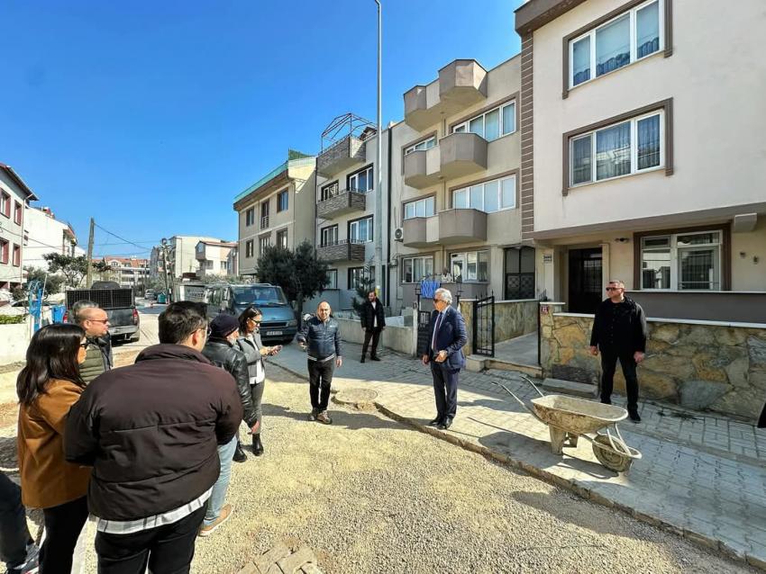 BAŞKAN MİRZA ÇALIŞMALARI YERİNDE İNCELEDİ