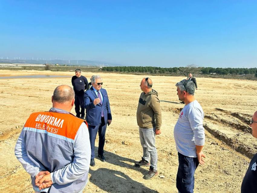 BAŞKAN MİRZA ÇALIŞMALARI YERİNDE İNCELEDİ