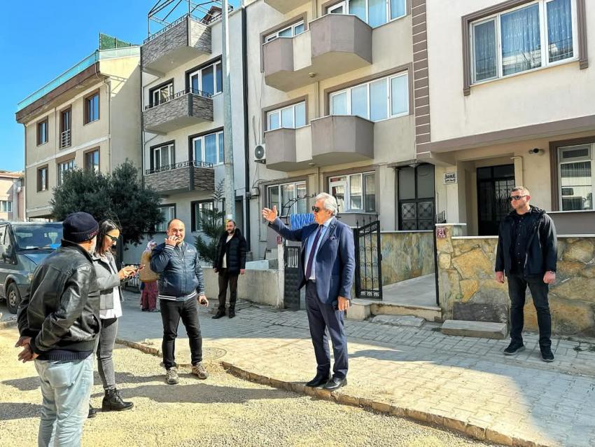 BAŞKAN MİRZA ÇALIŞMALARI YERİNDE İNCELEDİ