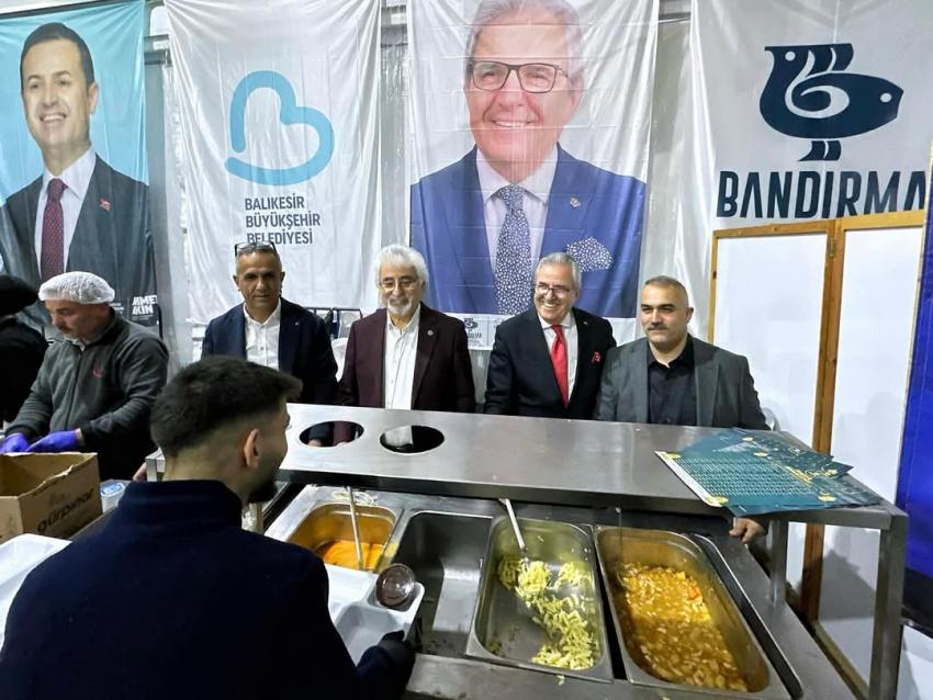 DİGSİAD’DAN BANDIRMA BELEDİYESİ İFTAR PROGRAMINA DESTEK