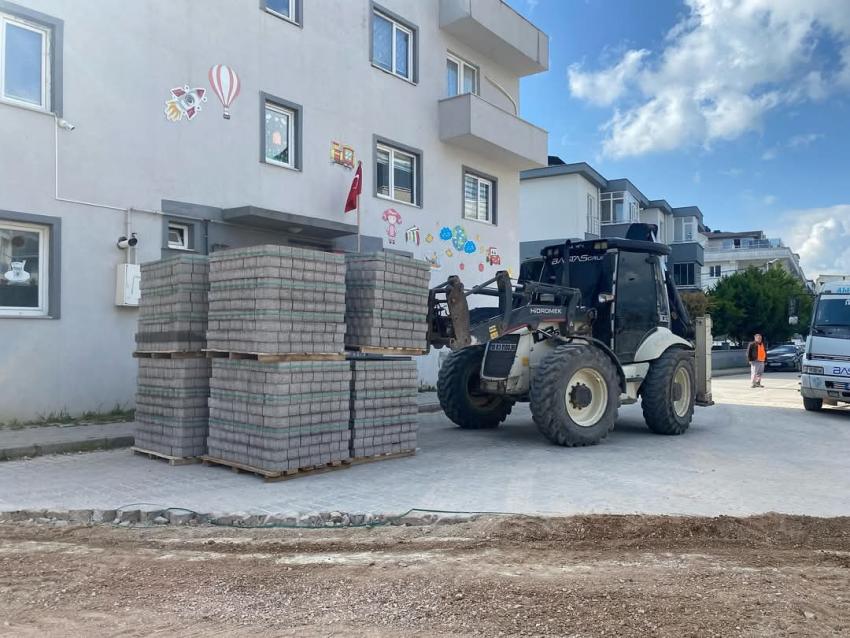 BANDIRMA BELEDİYESİ’NDE ÇALIŞMALAR TÜM HIZIYLA DEVAM EDİYOR