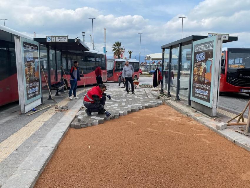 BANDIRMA BELEDİYESİ’NDE ÇALIŞMALAR TÜM HIZIYLA DEVAM EDİYOR