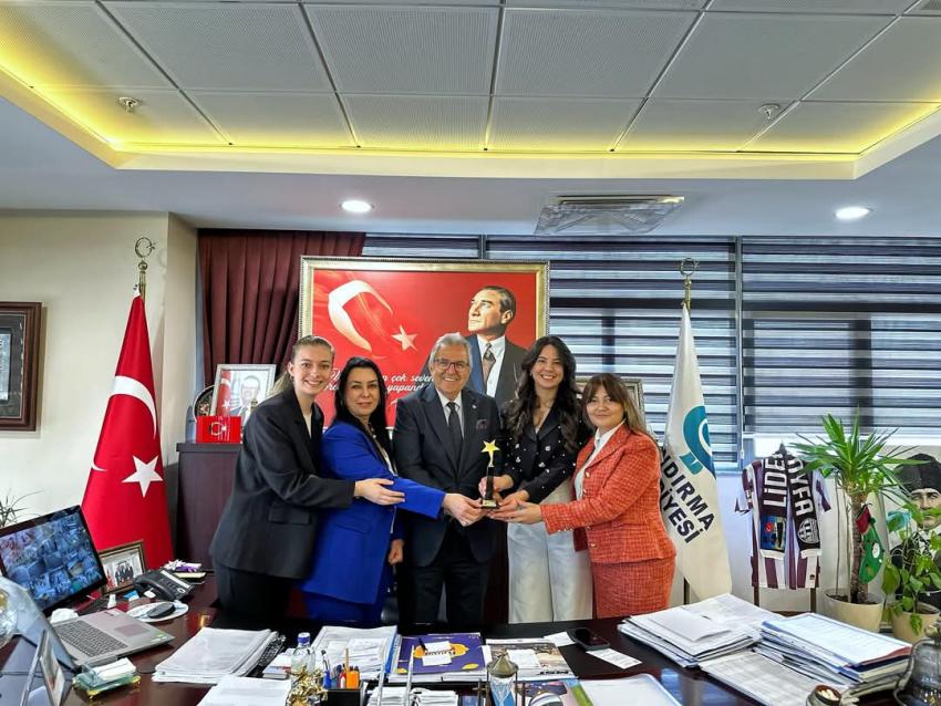 BANDIRMA’NIN GURURU MUTLU ÇOCUKLAR ANAOKULU BAŞKAN MİRZA’YI ZİYARET ETTİ