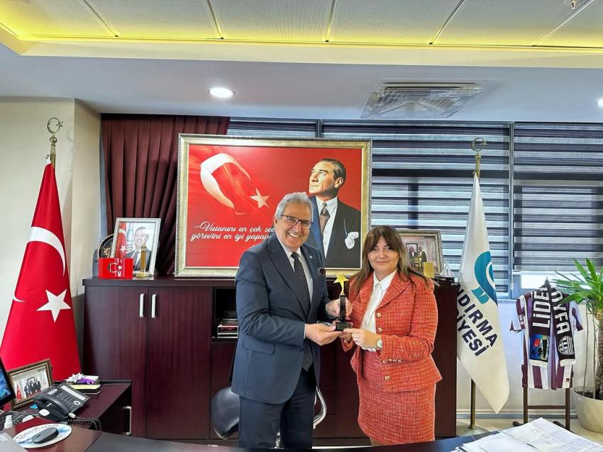 BANDIRMA’NIN GURURU MUTLU ÇOCUKLAR ANAOKULU BAŞKAN MİRZA’YI ZİYARET ETTİ