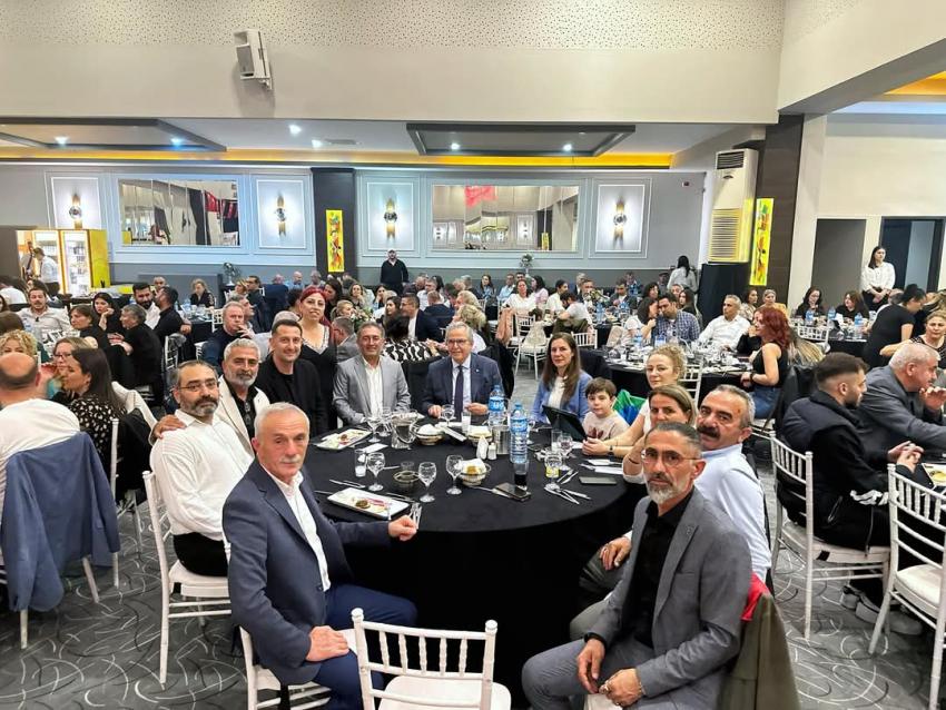 BANDIRMA BELEDİYE BAŞKANI DURSUN MİRZA, ALEVİ KÜLTÜR DERNEKLERİ BANDIRMA ŞUBESİ’NİN DAYANIŞMA GECESİ’NE KATILDI