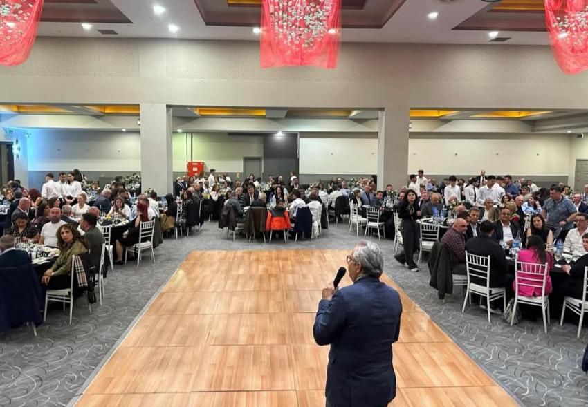 BANDIRMA BELEDİYE BAŞKANI DURSUN MİRZA, ALEVİ KÜLTÜR DERNEKLERİ BANDIRMA ŞUBESİ’NİN DAYANIŞMA GECESİ’NE KATILDI