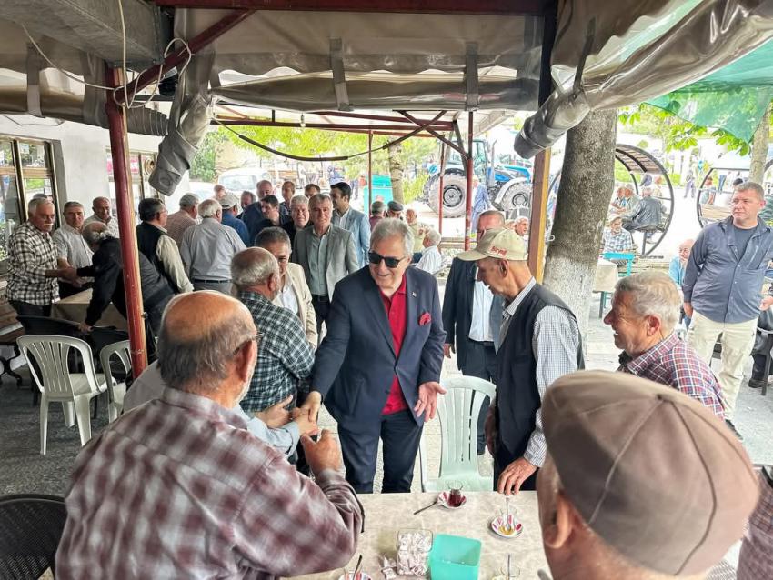 BAŞKAN DURSUN MİRZA, YEŞİLÇOMLU’DAKİ MEVLİD PROGRAMINA KATILDI