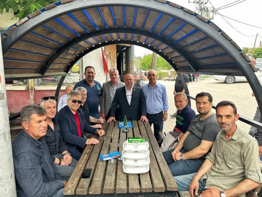 BAŞKAN DURSUN MİRZA, YEŞİLÇOMLU’DAKİ MEVLİD PROGRAMINA KATILDI