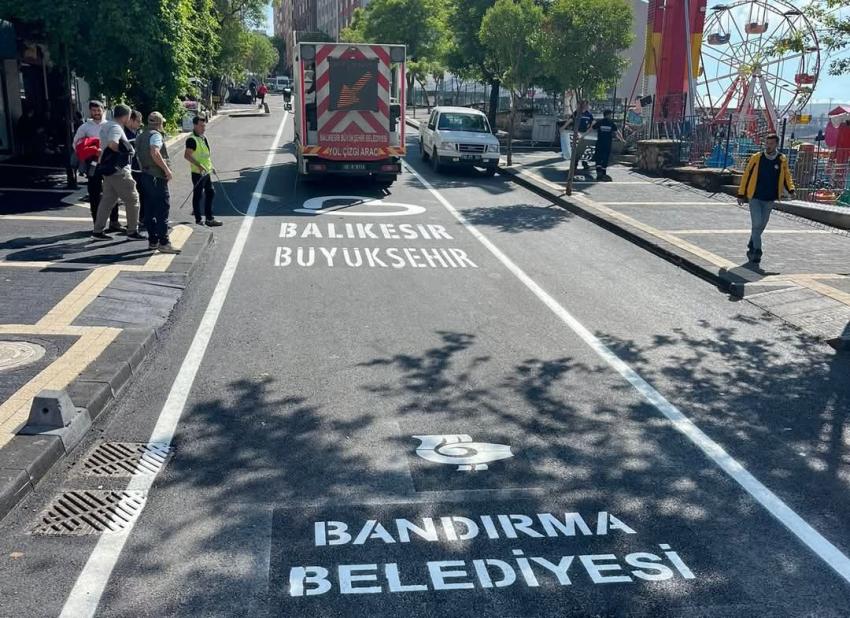 MEHMETÇİK CADDESİ YENİLENDİ