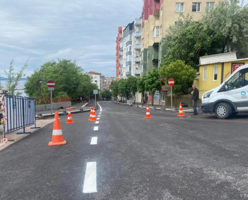 MEHMETÇİK CADDESİ YENİLENDİ