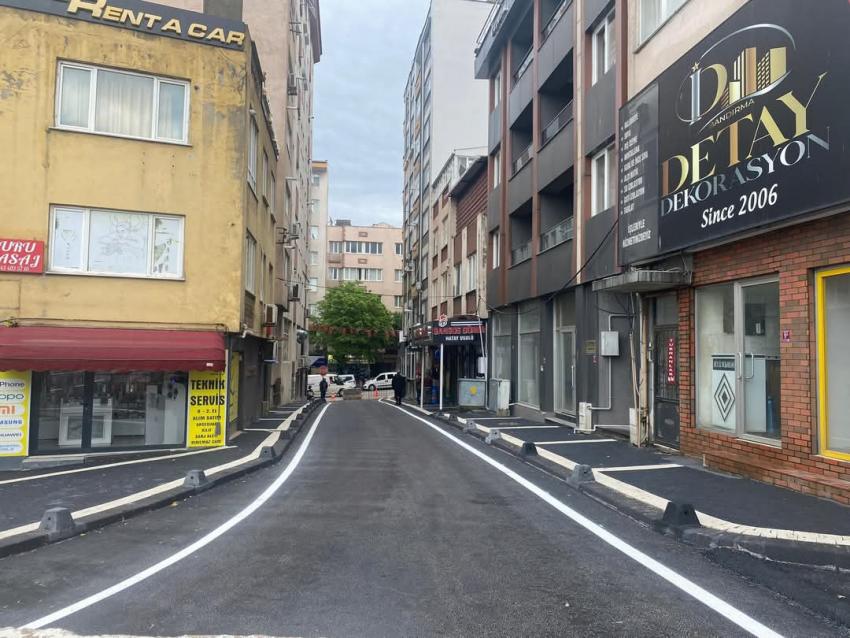 MEHMETÇİK CADDESİ YENİLENDİ