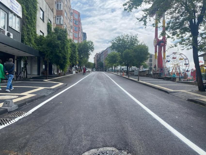 MEHMETÇİK CADDESİ YENİLENDİ