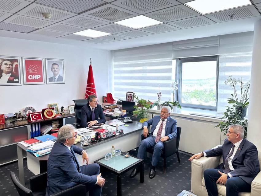 BAŞKAN MİRZA’DAN ANKARA ZİYARETİ: GENEL MERKEZ’DE TEMASLAR GERÇEKLEŞTİRİLDİ