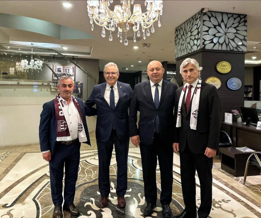 BAŞKAN MİRZA, BANDIRMASPOR’A MORAL VE DESTEK PROGRAMINA KATILDI