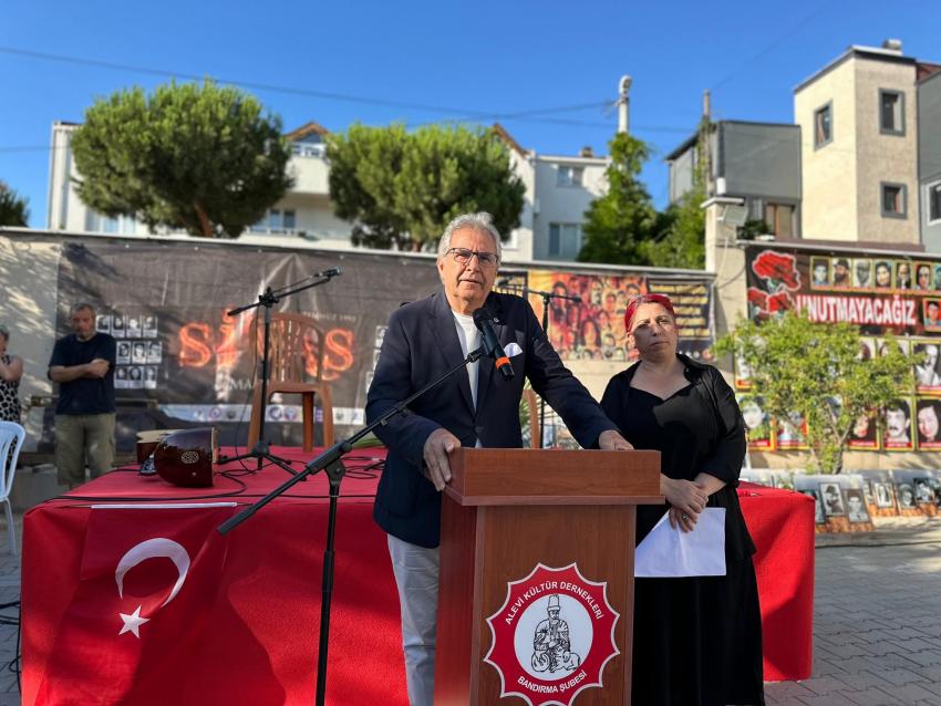 BAŞKAN MİRZA: MADIMAK HÂLÂ YANIYOR; UNUTMADIK, UNUTTURMAYACAĞIZ.