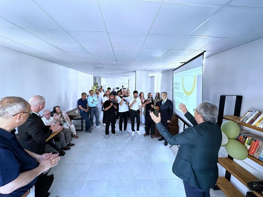 BAŞKAN MİRZA GÜNEY MARMARA TEKNOLOJİ VE İNOVASYON DERNEĞİ’NİN AÇILIŞINI GERÇEKLEŞTİRDİ