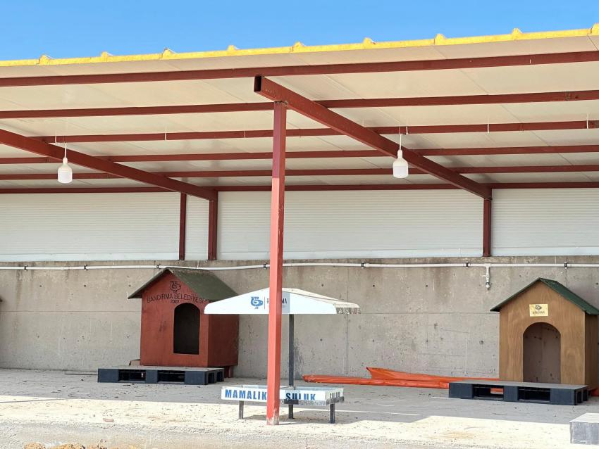 BANDIRMA BELEDİYESİ’NDEN SOKAKTAKİ CANLAR İÇİN YENİ YAŞAM ALANI