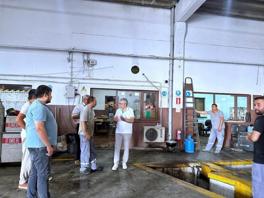 BAŞKAN MİRZA’DAN ŞANTİYE ZİYARETİ: “HALKIMIZA EN İYİ HİZMETİ SUNMAK İÇİN KARARLILIKLA ÇALIŞIYORUZ”