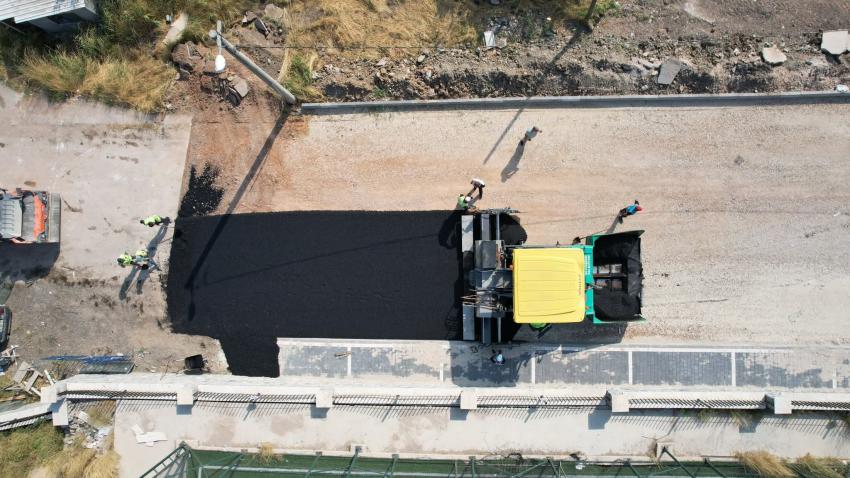 MALTA PARKI VE ÇEVRESİNDE ASFALTLAMA İLE DÜZENLEME ÇALIŞMALARI TÜM HIZIYLA SÜRÜYOR