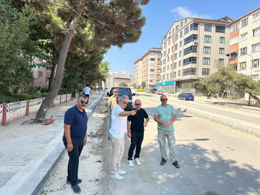 MALTA PARKI VE ÇEVRESİNDE ASFALTLAMA İLE DÜZENLEME ÇALIŞMALARI TÜM HIZIYLA SÜRÜYOR