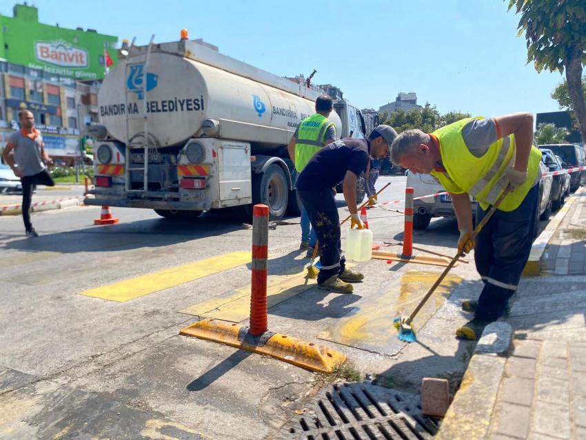 BANDIRMA BELEDİYESİ’NDEN GÖRÜNÜR GEÇİT, GÜVENLİ ADIM!