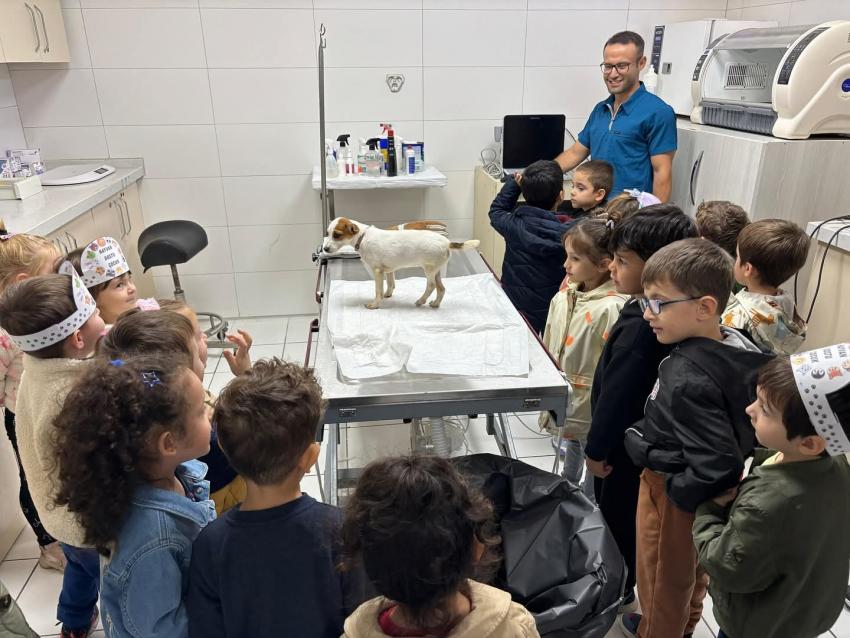 MİNİKLERDEN CAN DOSTLARA ZİYARET!