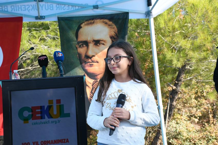 100. yılda yola çıktılar, Balıkesir’e 100 bin ağaç kazandırdılar