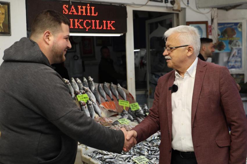 Başkan Deveciler İskele Mahallesi'nde Vatandaşlarla Buluştu