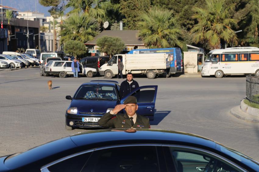 ULU ÖNDER MUSTAFA KEMAL ATATÜRK 84. YILINDA EDREMIT’TE ANILDI