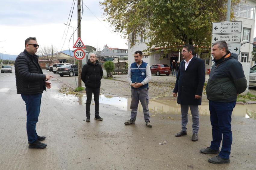 BURHANİYE'DE YAĞMUR SUYU HATLARINDA DETAYLI İNCELEME