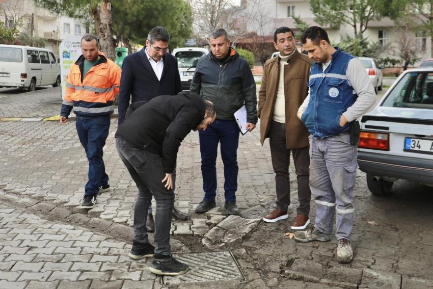 BURHANİYE'DE YAĞMUR SUYU HATLARINDA DETAYLI İNCELEME