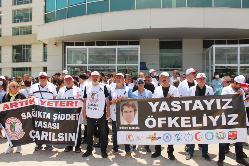 SAĞLIKTA ŞIDDET VARSA, HIZMET YOK