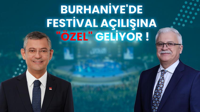 BURHANİYE'DE FESTİVAL AÇILIŞINA 