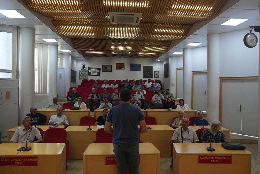 BURHANİYE TARIMSAL KALKINMA KOOPERATİFİ, MUHTARLARLA BULUŞTU