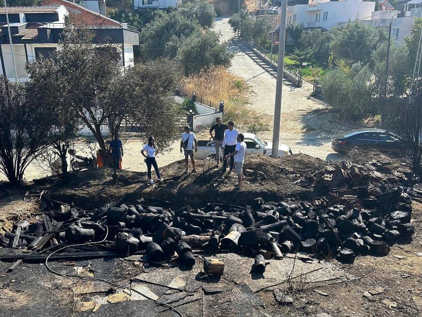 YANGIN BÖLGESİ KONTROL ALTINDA