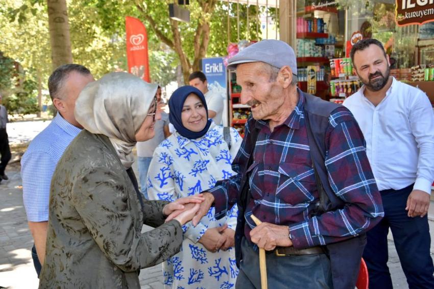 MİLLETVEKİLİ BELGİN UYGUR İLÇE İLÇE SOKAK SOKAK ADIM ADIM BALIKESİR’İ GEZİYOR