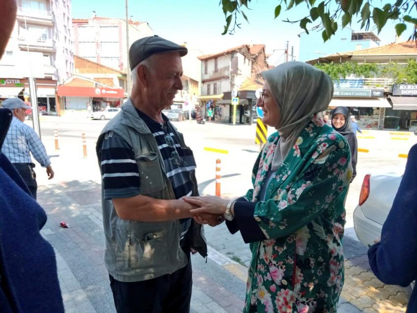 MİLLETVEKİLİ BELGİN UYGUR İLÇE İLÇE SOKAK SOKAK ADIM ADIM BALIKESİR’İ GEZİYOR