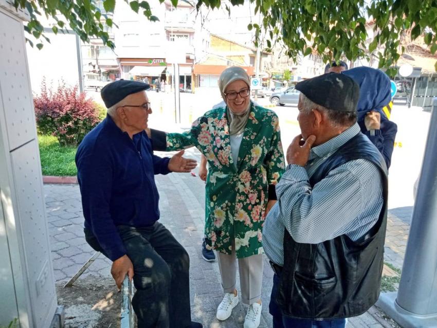 MİLLETVEKİLİ BELGİN UYGUR İLÇE İLÇE SOKAK SOKAK ADIM ADIM BALIKESİR’İ GEZİYOR