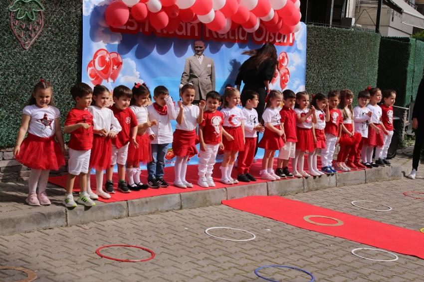 23 Nisan Özel Çilek Ana Okulunda Coşkuyla Kutlandı