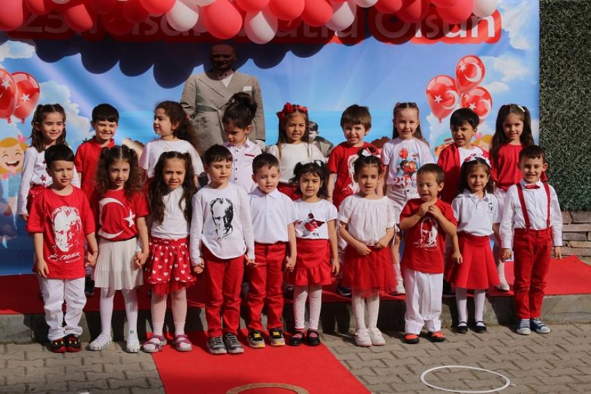 23 Nisan Özel Çilek Ana Okulunda Coşkuyla Kutlandı