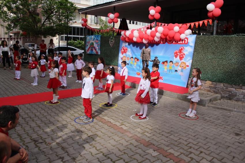 23 Nisan Özel Çilek Ana Okulunda Coşkuyla Kutlandı