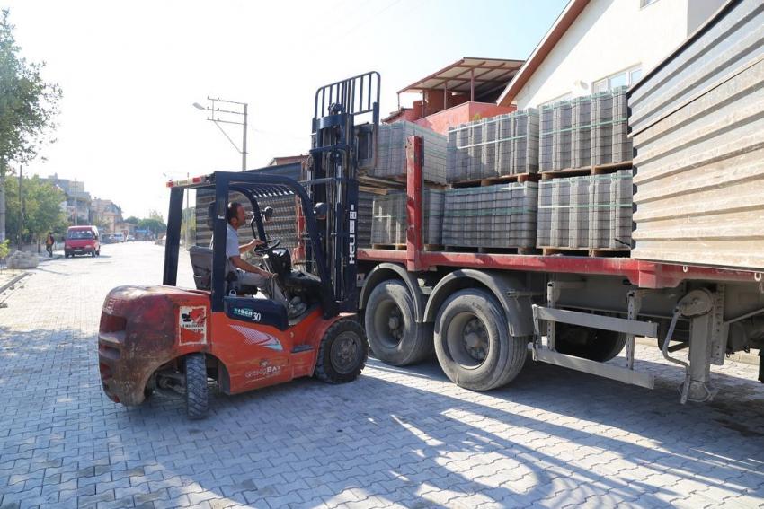 YOL YAPIM ÇALIŞMALARI DEVAM EDİYOR