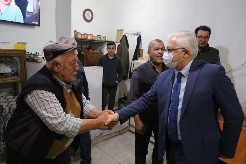 BAŞKAN DEVECİLER’İN KÖY ZİYARETLERİ DEVAM EDİYOR