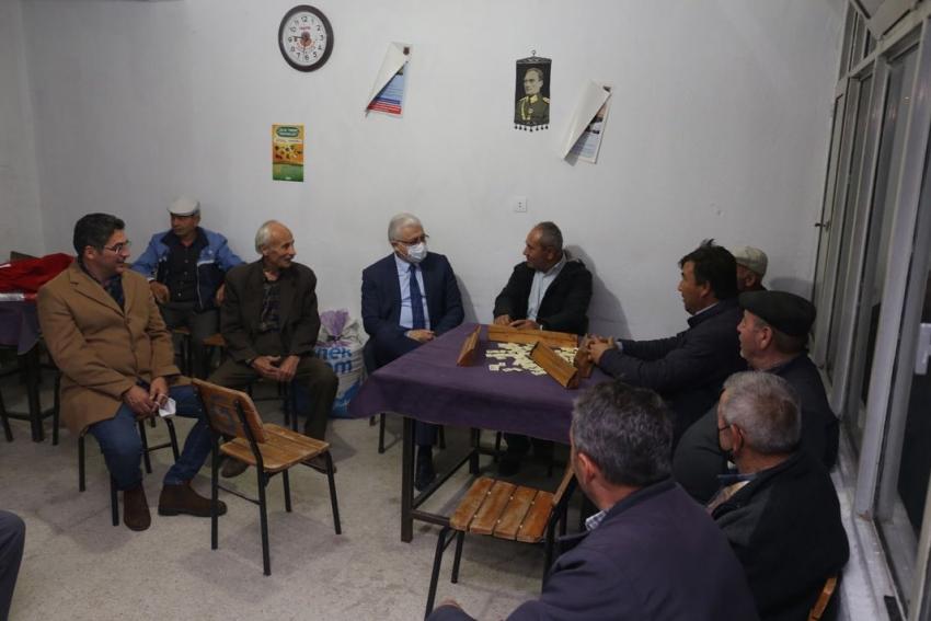 BAŞKAN DEVECİLER’İN KÖY ZİYARETLERİ DEVAM EDİYOR